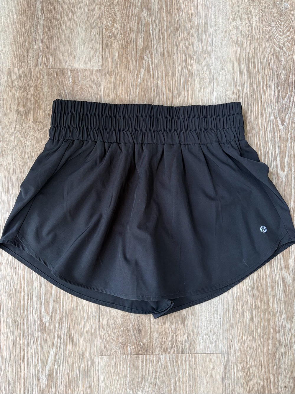 Black Athletic Running Skort Activewear Medium